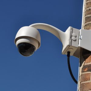 Exterior CCTV camera photograph